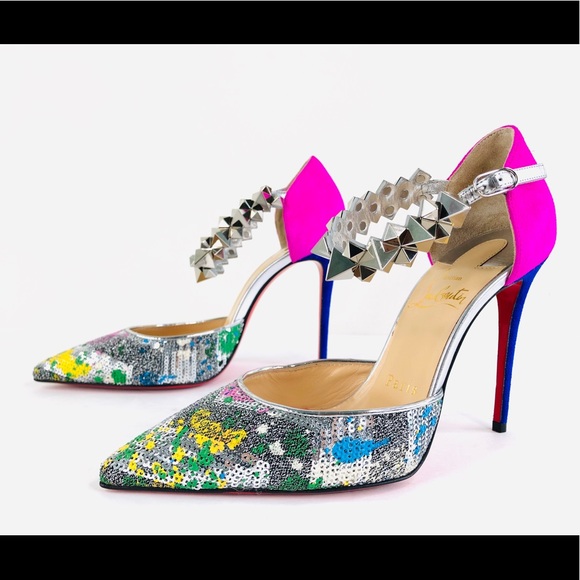 Christian Louboutin Shoes - CHRISTIAN LOUBOUTIN Planet Chic Spike d'Orsay Pump